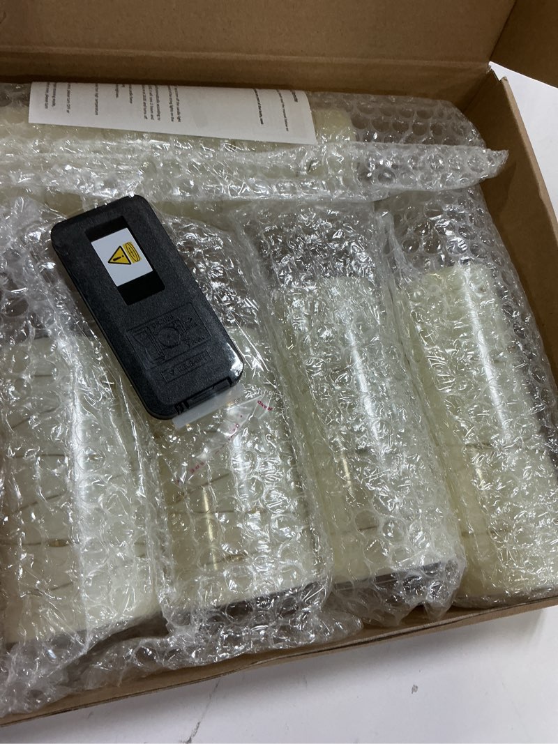 Condition photo showing Good Condition for Raycare Flameless Candle with Remote Timer – 5 Flickering Acrylic Battery Operated LED Pillar Candles with Embedded Star String for Halloween, Home Decor, and as a Gift(Ivory) 5pcs-Ivory