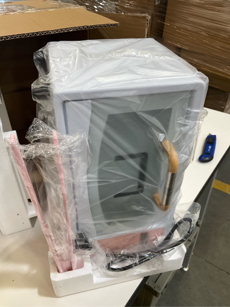 Condition photo showing Good Condition for sterilizer for esthetician, 10l large capacity sterilizer for nail tools, uv light nail tools cleaning machine, cleaning cabinet for home use, barbers, beauty salons, and spas, 110v 160w (pink)