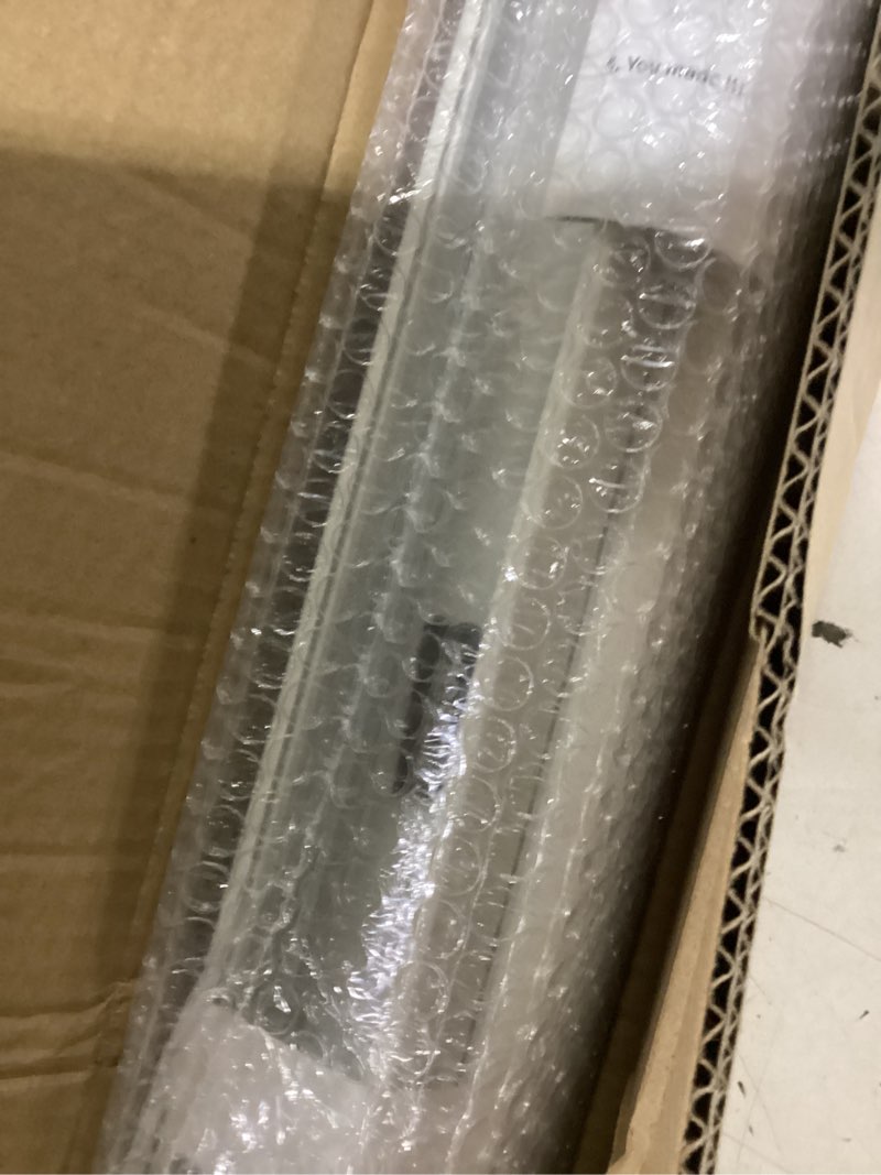 Condition photo showing Good Condition for aosky blackout roller shades cordless blinds for windows, free-stop shades with valance, thermal insulated fabric, uv protection, natural woven blinds for home and office (34" w x 72" h, black) black 34"w x 72"h