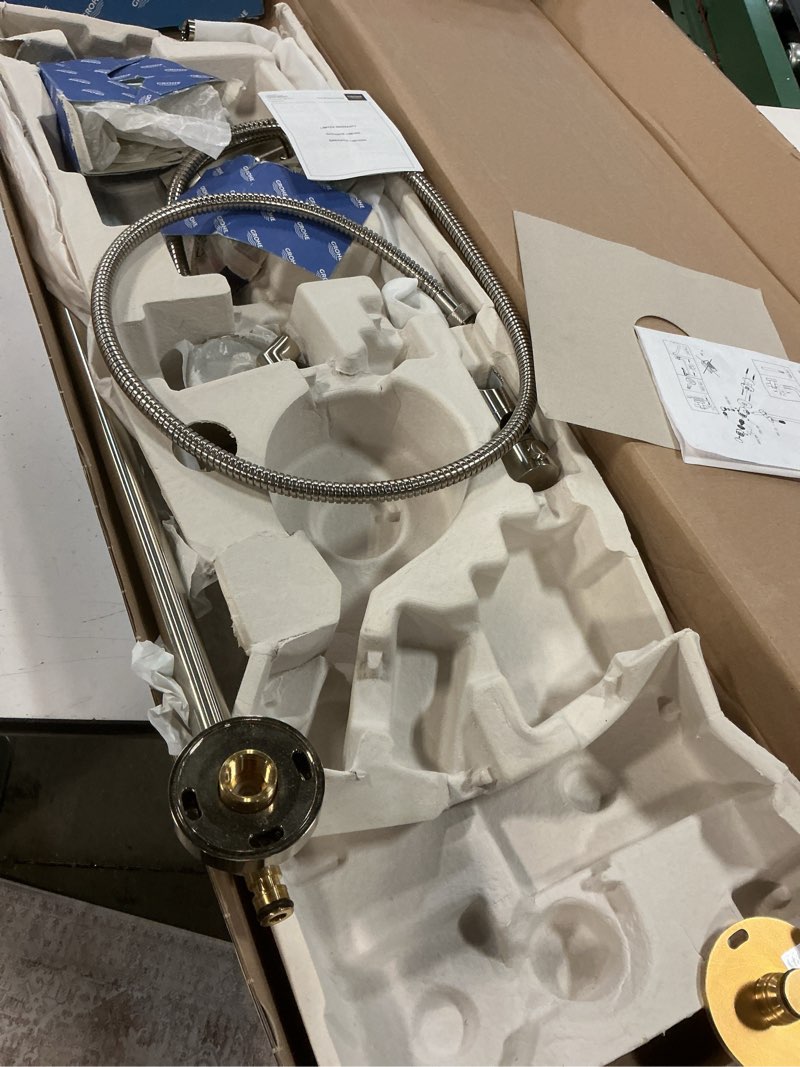 Condition photo showing As Is for (incomplete)grohe 26485en0 brushed nickel infinity finish