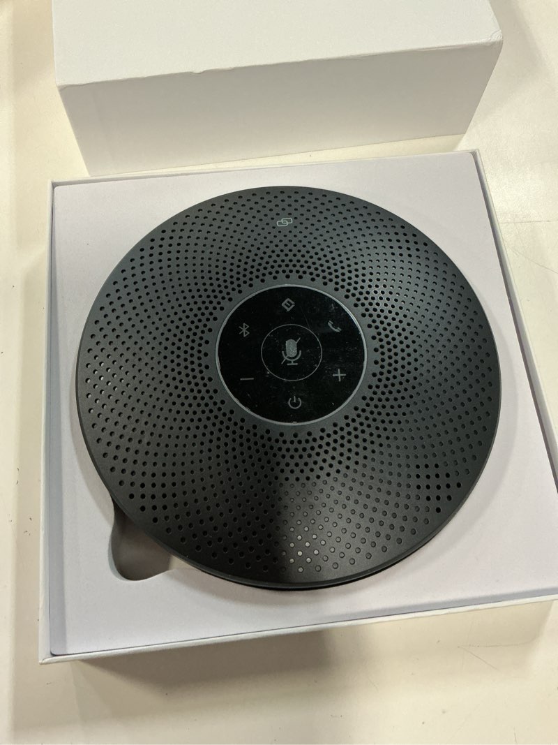 Condition photo showing Good Condition for bluetooth speakerphone - emeet m2 max professional conference speaker and 4 directional mics for up to 15 people business conference calls high volume noise reduction daisy chain dongle home office m2max-15 people
