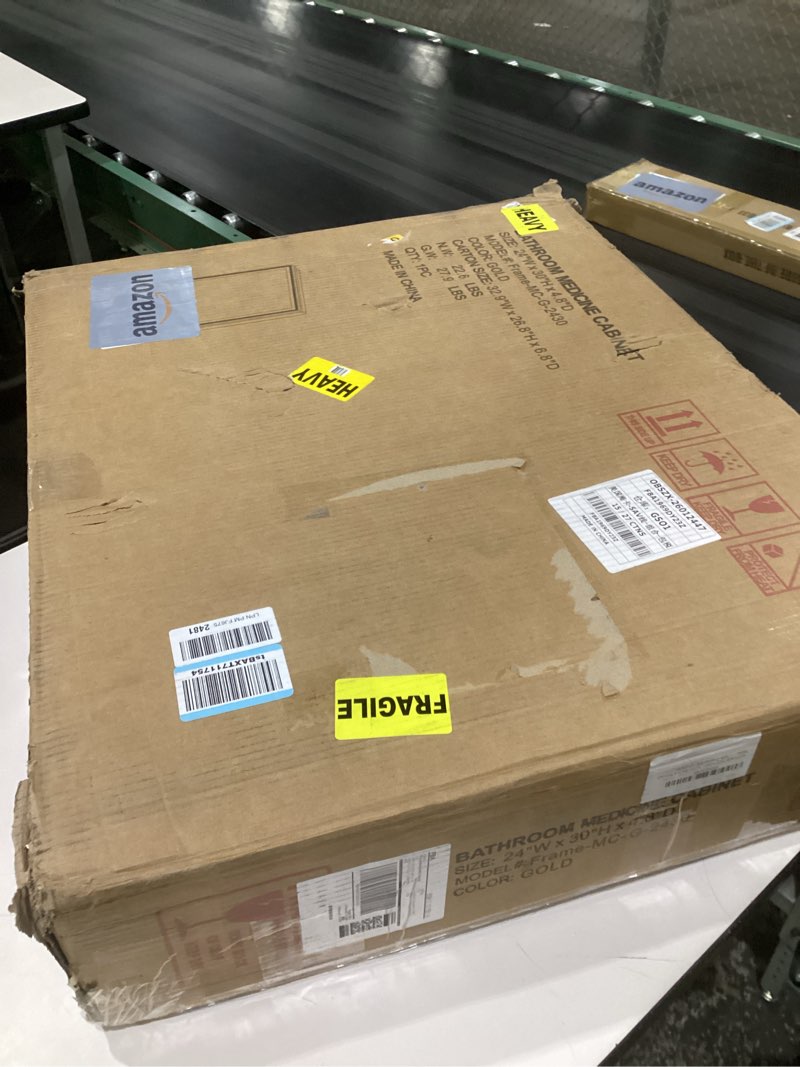 Condition photo showing New/Like New for 24x30 bathroom medicine cabinet mirror