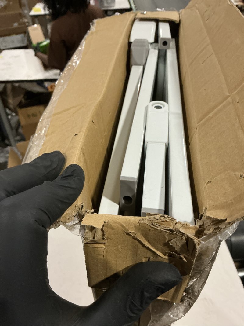Condition photo showing Good Condition for regalo safety 29-49" easy step extra wide baby gate for doorways & bottom of stairs, pressure mounted safety gate with door for babies, toddlers & pets, white white 29-49"w x 30"h