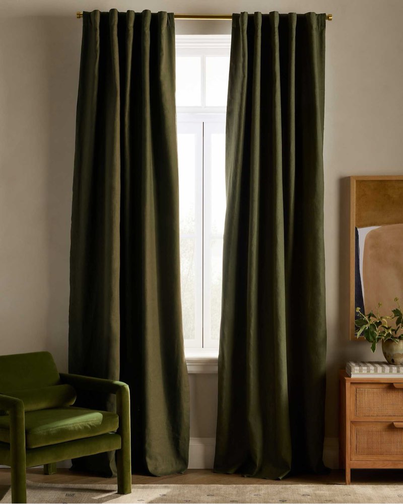 Curtains Green