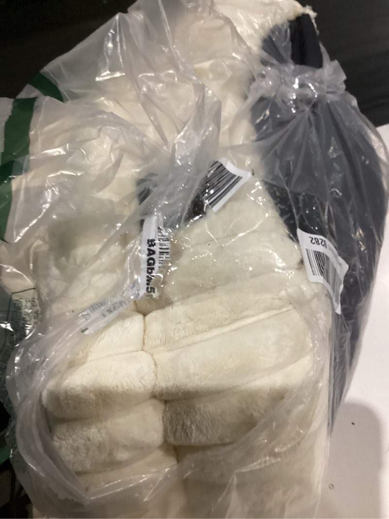 Condition photo showing Good Condition for BALANCE Cat Bed Kitten Bed, Washable Round Cat Beds for Indoor Cats,Super Soft Plush Faux Fur Pet Bed for Puppy and Kitten with Anti-Slip Bottom 24.0"L x 24.0"W x 9"Th Winter White