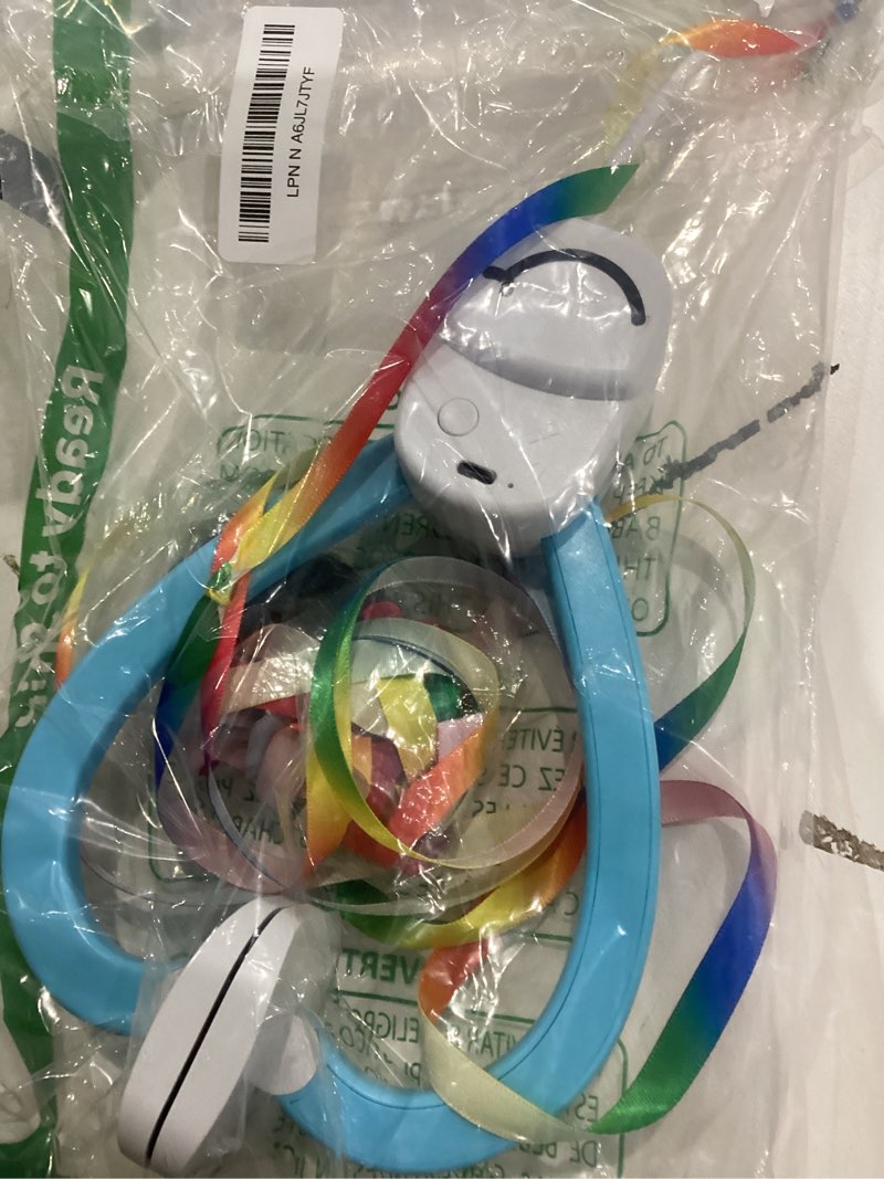 Condition photo showing As Is for Interactive Cat Toys for Indoor Cats,Automatic String Feather Wand Teaser Enrichment Toy,USB-Rechargeable,Safe Self Play Chase Exercise,Hanging Cat Door Frame Toy for Bored Indoor Adult & Kitten Cats blue