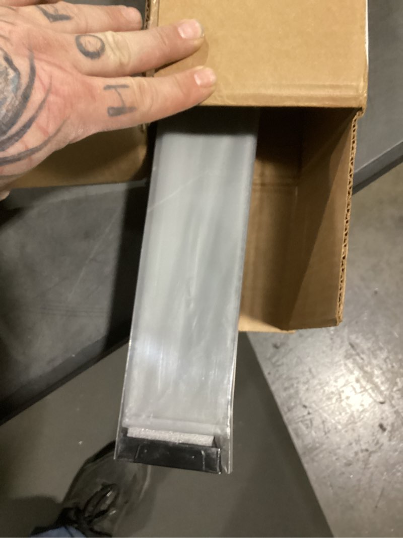 Condition photo showing Good Condition for cordless blackout roller shades blinds for windows free-stop,pull down room darkening with valance,thermal insulated woven fabric window door blinds for home,office,grey 30" w x 72" l 30"w x 72"h grey