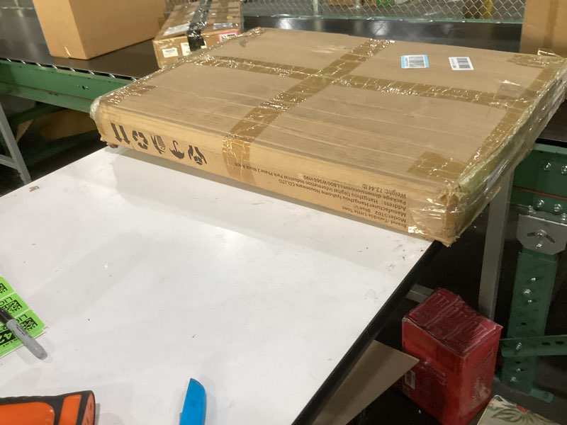 Condition photo showing Good Condition for Twinkle Little Toes Blue Sensory Table for Toddlers – Montessori Activity Table with 3 Bins, 2 White