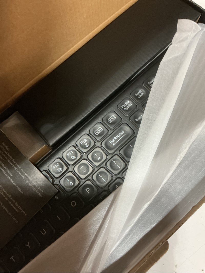 Condition photo showing Good Condition for wireless keyboard and mouse combo, rechargeable rainbow led light up keyboard and mouse 2.4ghz quiet mouse and keyboard for mac, windows, laptop, pc xbox ps4 ps5 (office/gaming) (wireless)