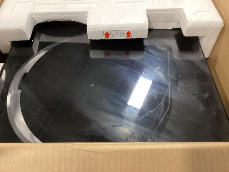 Condition photo showing As Is for Sony PS-LX310BT Belt Drive Turntable: Fully Automatic Wireless Vinyl Record Player with Bluetooth and USB Output Black