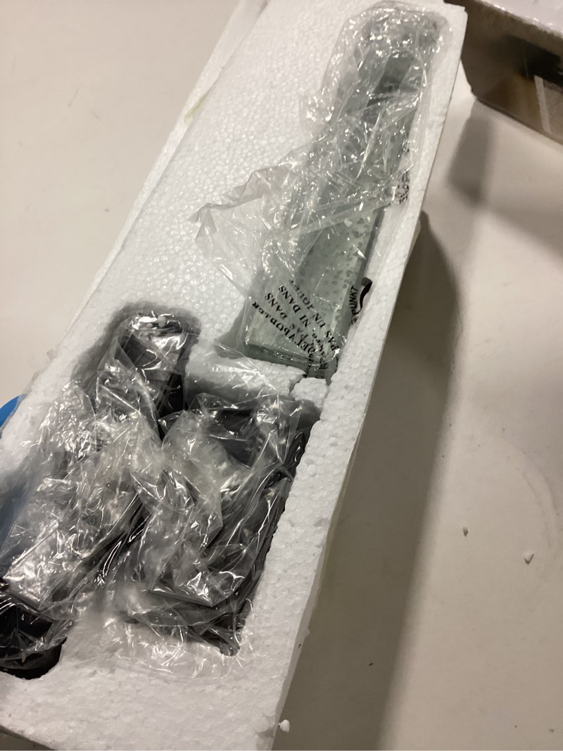 Condition photo showing As Is for Allen + Roth Waldorf  Outdoor Wall Light  