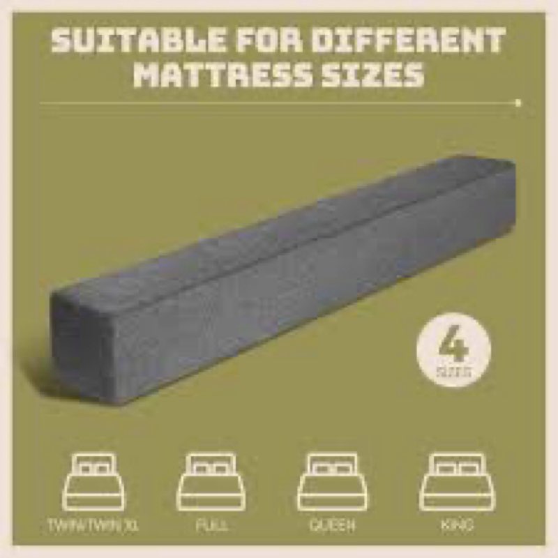 DEEPSHARK Mattress Extender,Bed Gap/Space Filler,Headboard Pillow Between Headboard and Mattress or 