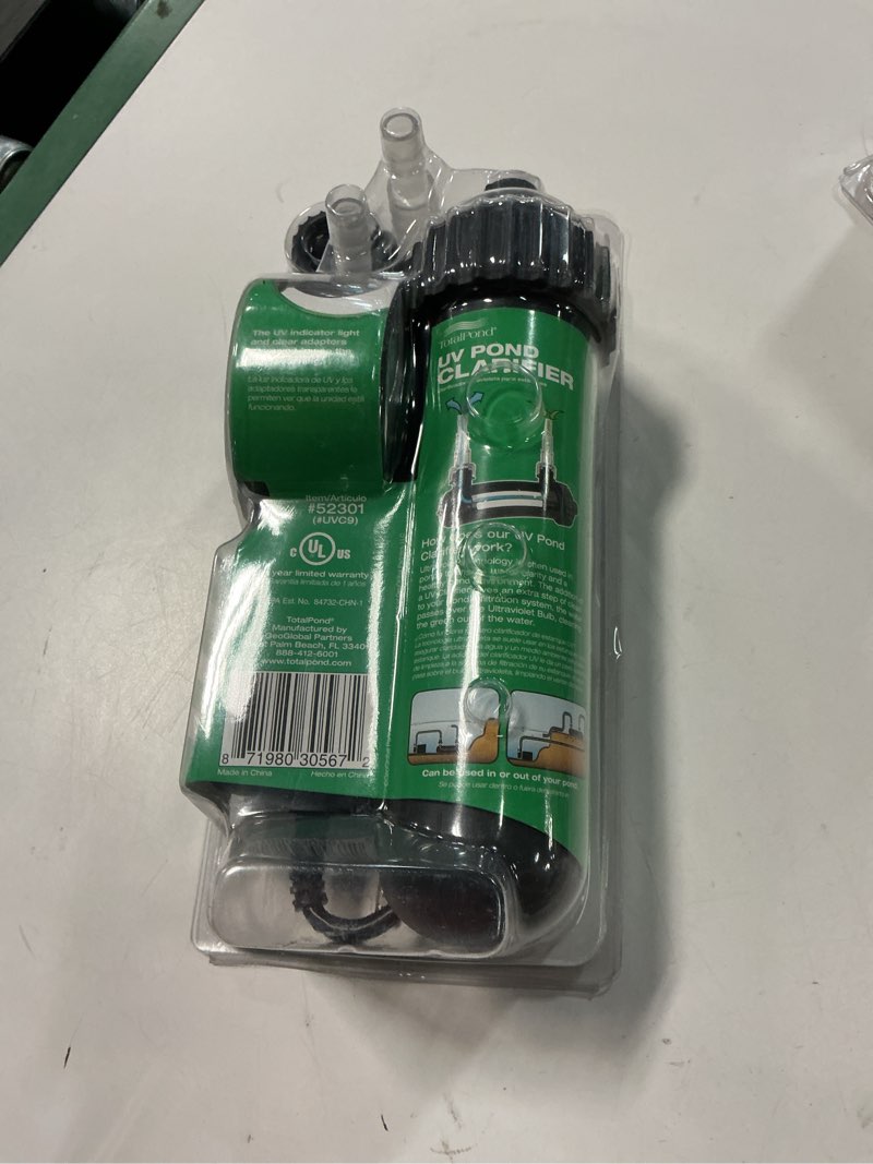Condition photo showing New/Like New for TotalPond UV Pond Clarifier