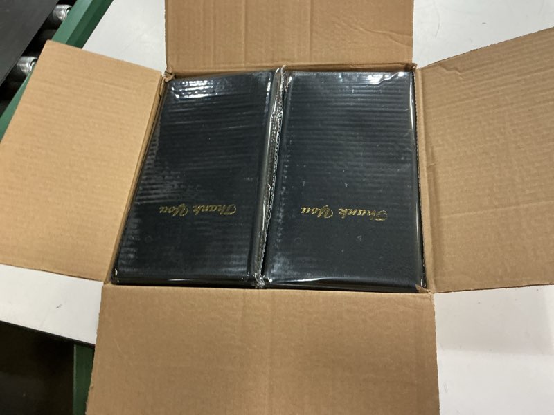 Condition photo showing New/Like New for 30 pcs server books, check presenters for restaurants, pvc server books for waitress guest check holder 30p