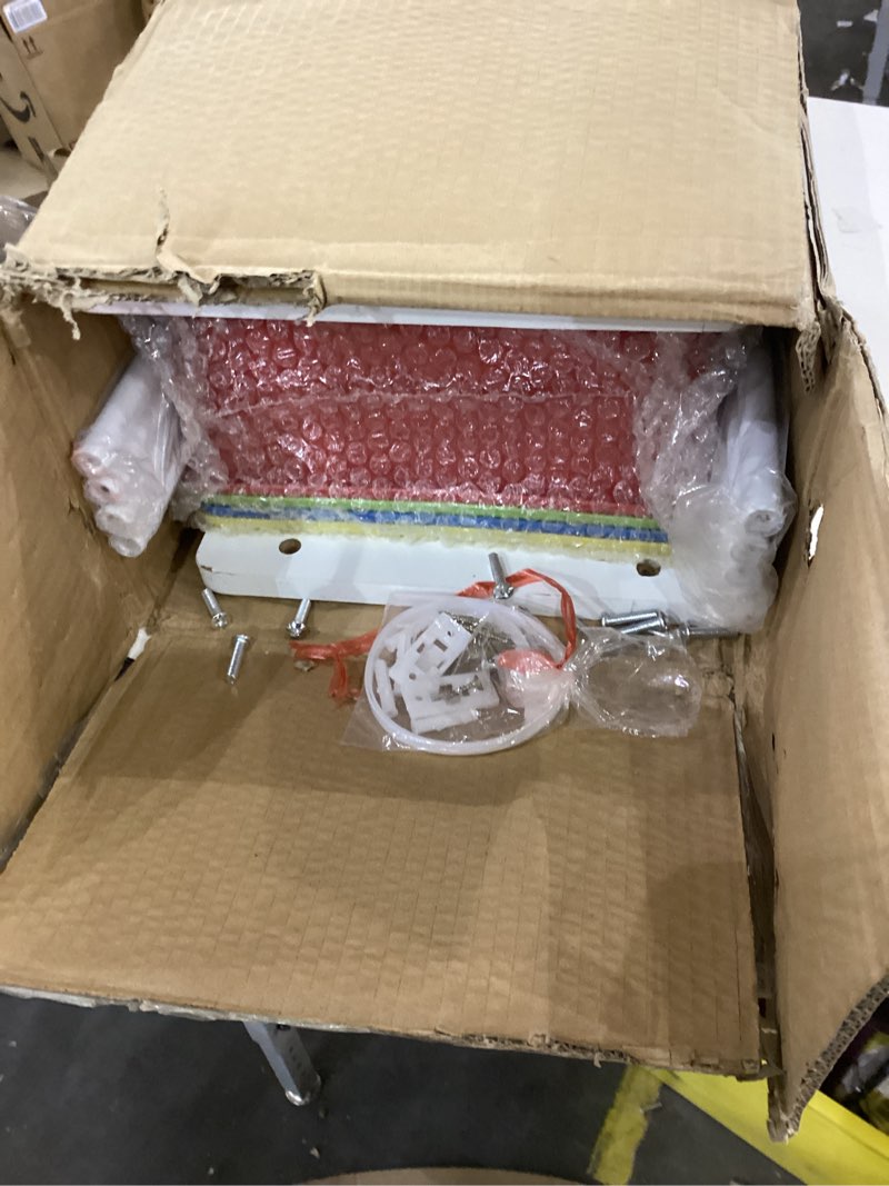 Condition photo showing Good Condition for Humble Crew, White/Primary Kids' Toy Storage Organizer with 12 Plastic Bins