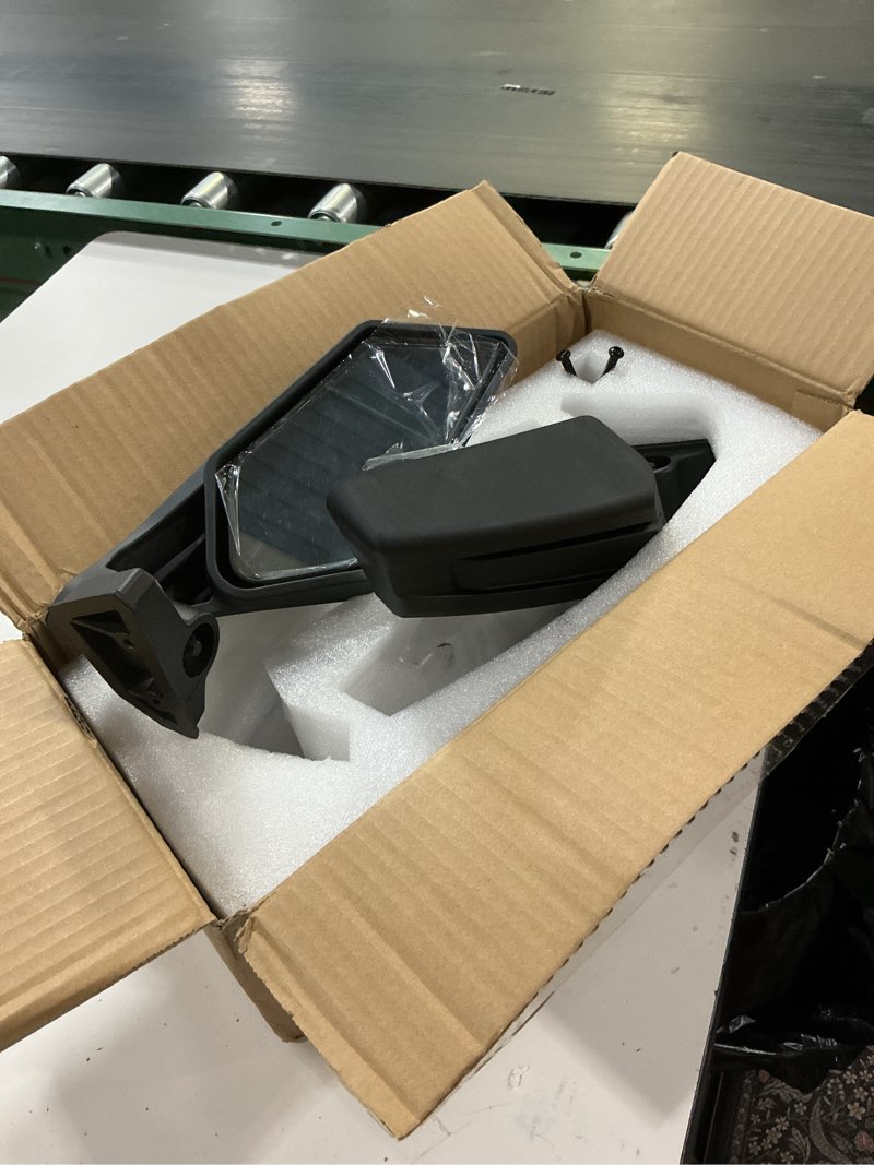 Condition photo showing New/Like New for kiwi master x3 side mirrors for 2017-2026 can am maverick x3/ max accessories, adjustable folding rear view mirror, oem replacement 715002898, pair side mirrors for can-am x3