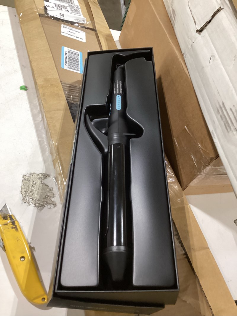 Condition photo showing Good Condition for bio ionic long barrel curling iron with moisture heat technology & nanoionic mx versatile curling wand - multiple barrel sizes for tight, classic, loose & soft curls 1.5 inch (soft curls) black