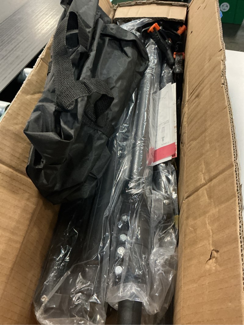 Condition photo showing Good Condition for Backdrop Stand 10 x 7.5 FT for Photography Studio, Adjustable Photo Backdrop Stand Kit for Parties, Background Stand with Sandbags, Spring Clamps, Carrying Bag 10x7.5 FT