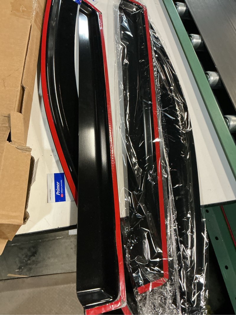 Condition photo showing Good Condition for (Similar)Window Visors Rain Guards for 2014-2023 Jeep Cherokee, Out-Channel Window Vent Wind Deflectors Visors Shades for 14-23 Cherokee KL