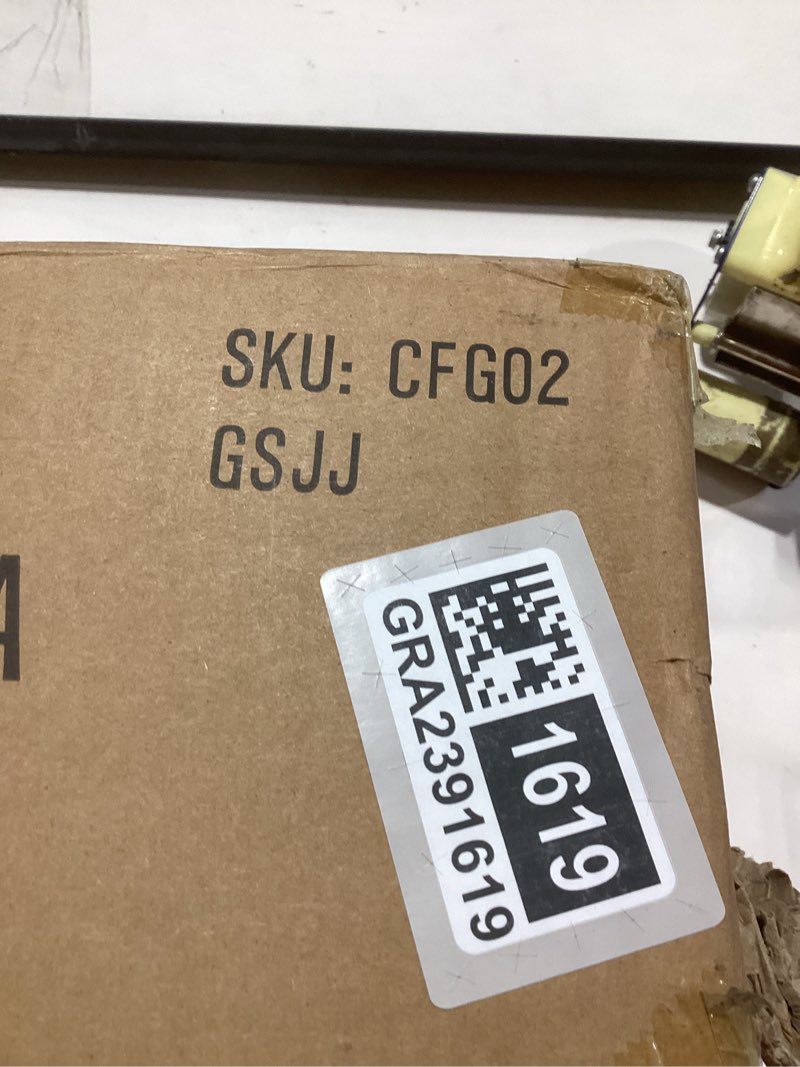 Condition photo showing New/Like New for 3 Tier Rolling Coffee Cart with 2-Door & Pull-Out Wire Basket Drawer, Movable Coffee Bar Cabinet on Lockable Casters, 32.7" H Microwave Cart with Storage for Home, Kitchen, Dining Room (Rustic Brown)