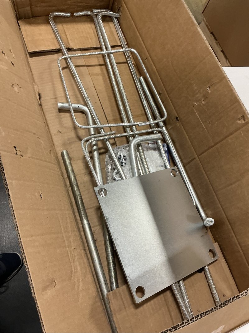 Condition photo showing Good Condition for Basketball Hoop Anchor Kit, JUKFITA 7 Inch Ground Anchor for Hoop Reinforcement & Easy Installation