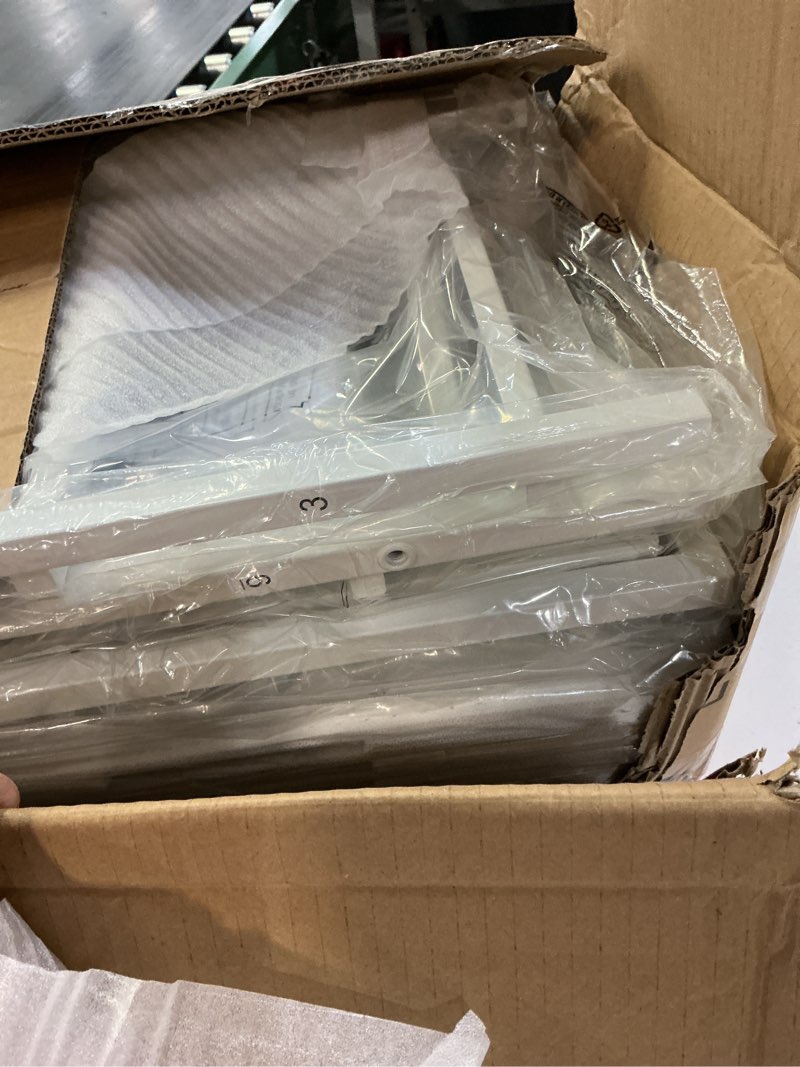 Condition photo showing Good Condition for Furnulem White Tall Dresser for Bedroom,Vertical Storage Tower Unit and End Table with 6 Fabric Drawers, Nightstand Furniture with Drawer Organizer in Living Room,Closet,Entryway,Hallyway White 11.5"D x 16"W x 43"H (6 Drawers)