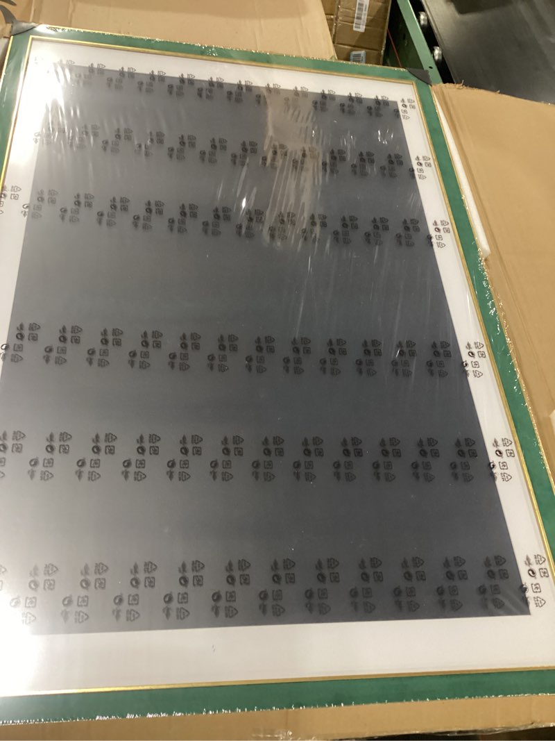 Condition photo showing New/Like New for euwazram suede 27x40 frame - single frame, christmas elegant green 27 x 40 poster frame with mat for