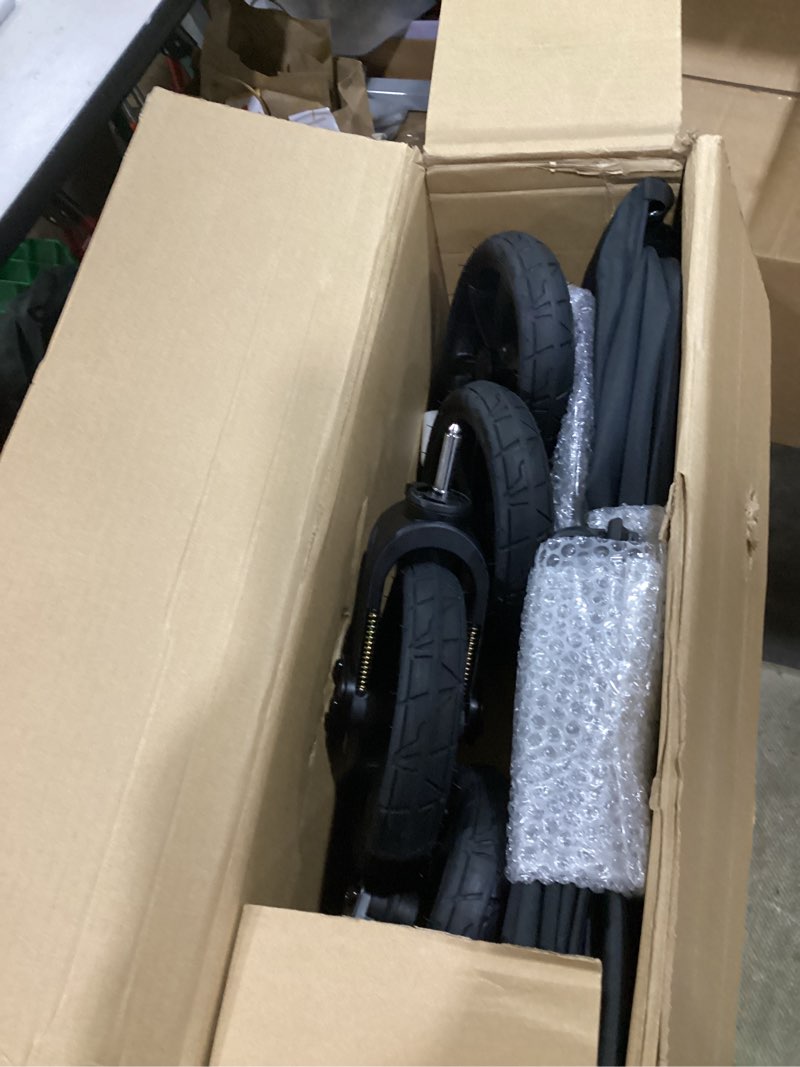 Condition photo showing New/Like New for baby jogger city mini gt2 all-terrain double stroller jet black perfect for newborn and toddler compatible with britax cybex graco and maxi cosi infant car seats double stroller black