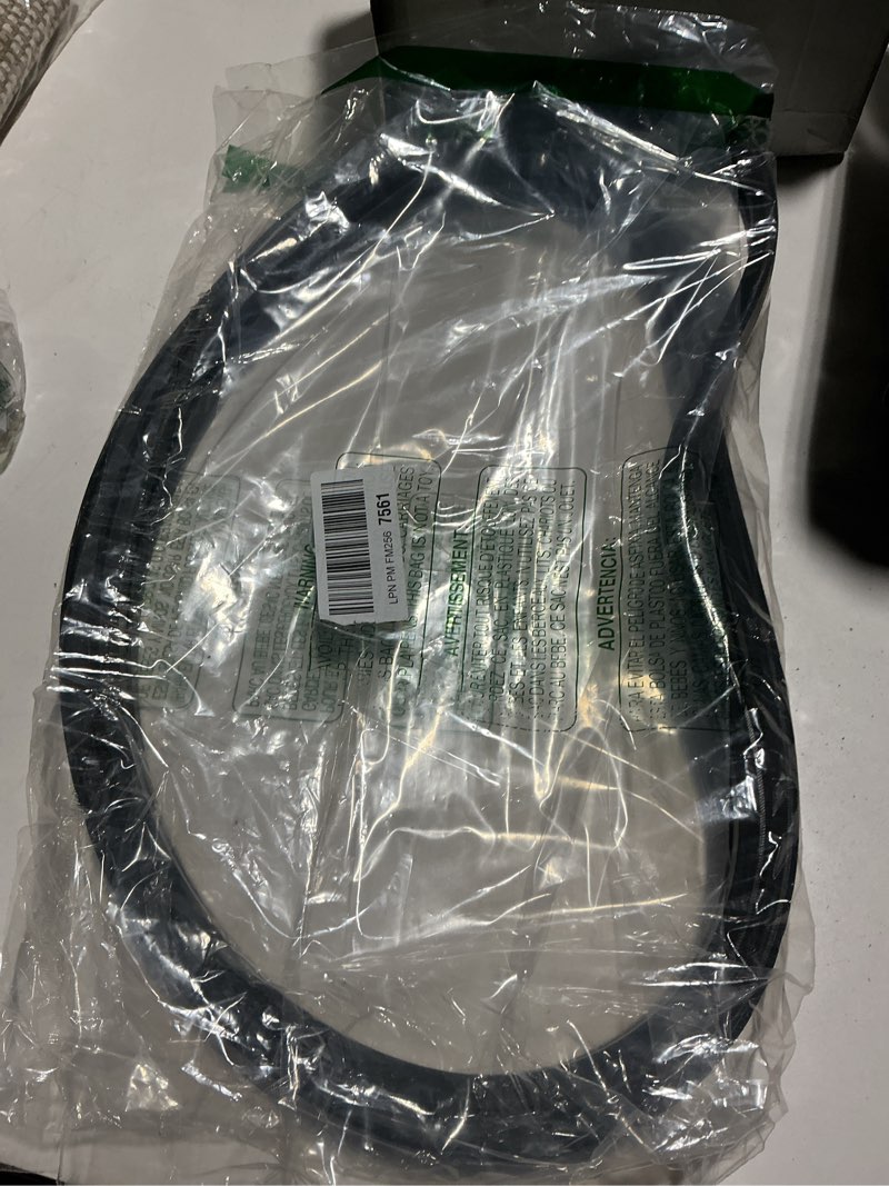 Condition photo showing Good Condition for jeenda x2 wheel drive belts 1-323288 323288 compatible with exmark metro 36" 48" walk-behind mower mg481ka362 mgs481cka36200 mg16ka362 mg481ka483 mgs481cka48300 mg16ka483