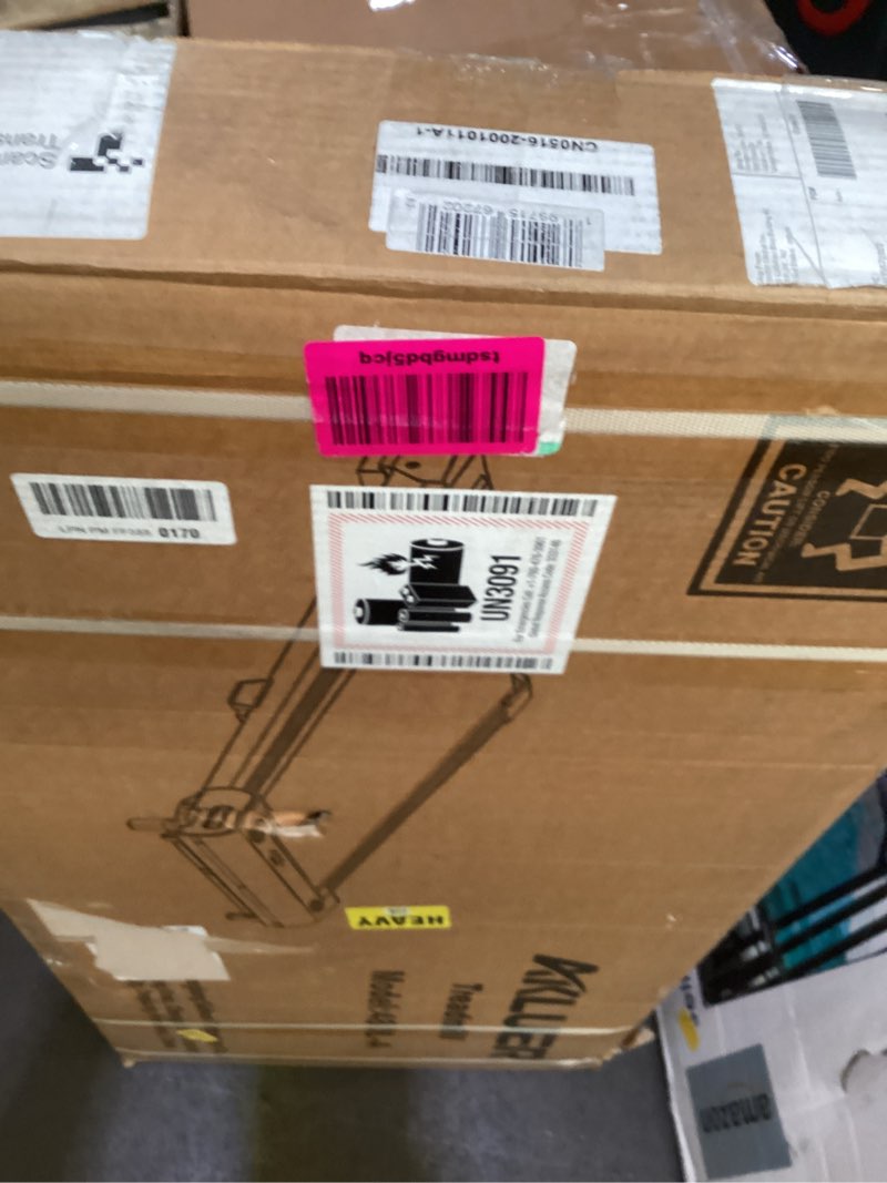 Condition photo showing As Is for Walking Pad with Incline, Akluer Incline Treadmills for Home, 2.5 HP Under Desk Treadmill Small with Remote Control, Walking Pad Small Treadmill with LED Display Black