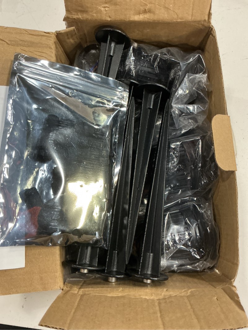 Condition photo showing Good Condition for low voltage landscape lights ip65 waterproof 7w 700lm led outdoor lighting with connectors for garden yard pathway pool | 12v 24v 2700k tree spotlights | warm white - 6 pack