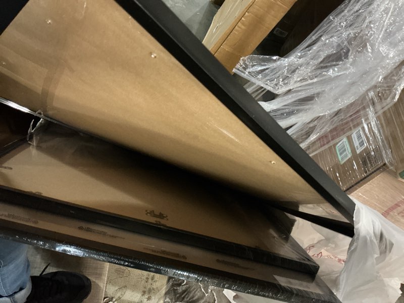 Condition photo showing Good Condition for Black 8x8 Picture Frame Set of 3, High Transparent Frame for 8 By 8 Square Photo Collage Canvas Poster Size Wall Mount and Tabletop Horizontally Vertically (Black, 8 x 8 inches)