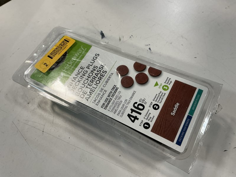 Condition photo showing Good Condition for Trex Hideaway Plugs Toasted Sand Hidden Deck Fastener 936 Square feet ( 416 -Pack )