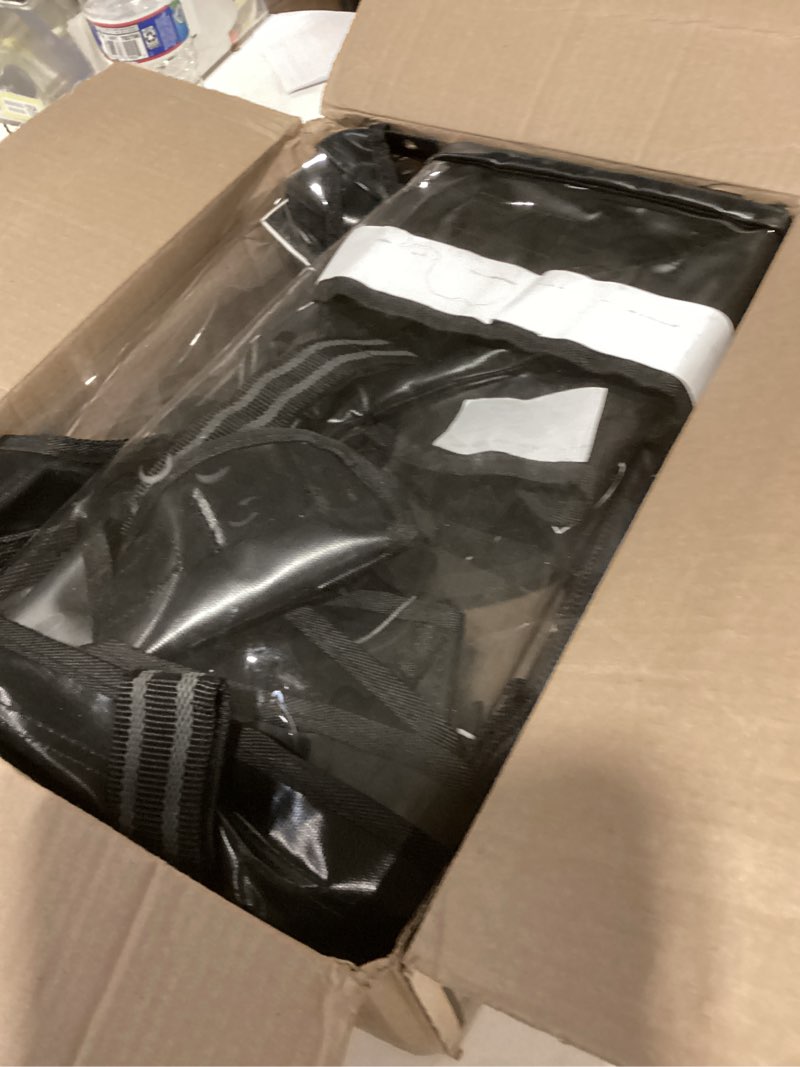 Condition photo showing As Is for StarknightMT X3 Cab Enclosure Upper Doors, Upgrade Zipper Vent Soft Side Window Compatible With Can Am 2017-2025 Maverick X3 X Turbo R DS RS RR MR RC 2-Seater Model, Work with Roof Windshield Mirror