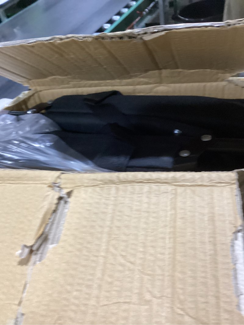 Condition photo showing New/Like New for Stadium Seat for Bleachers with Back Support and Wide Padded Cushion Stadium Chair - Includes Shoulder Strap and Cup Holder Black,2 Pack