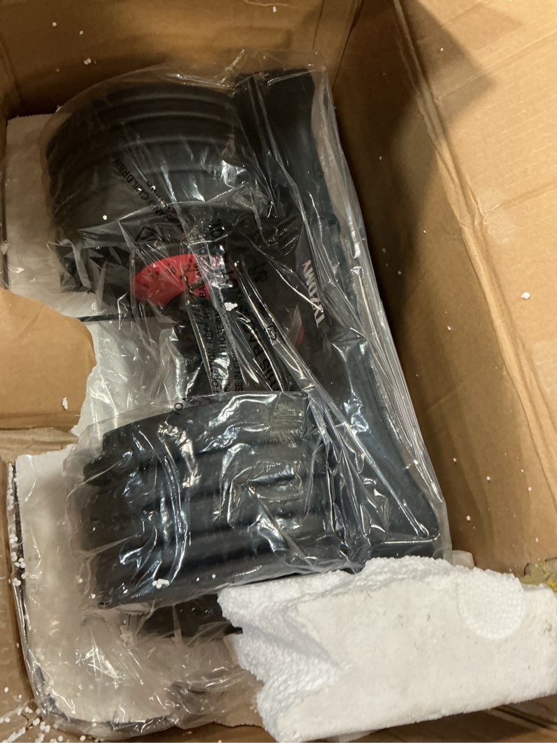 Condition photo showing As Is for Adjustable Dumbbells Set of 2?Free Weights Dumbbells Set?Adjustable Dumbbell Set?52.5 lbs pair 105 lbs?15 in 1?for Men/Women Gym Equipment for Home Strength Training Equipment