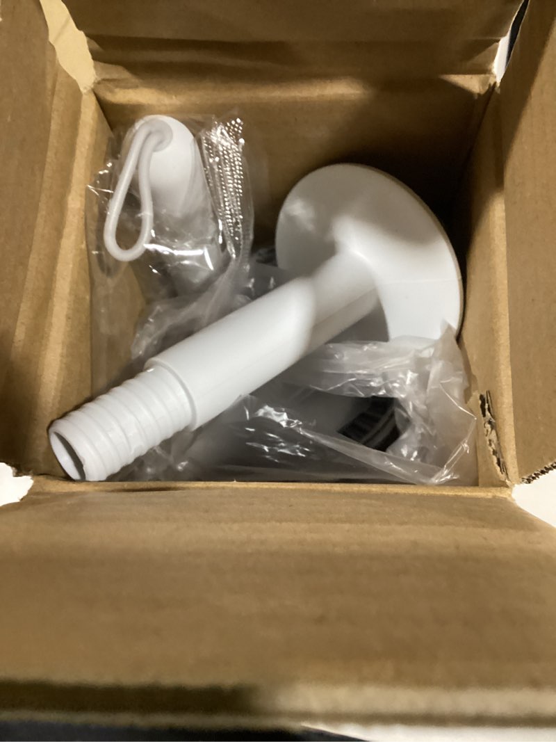 Condition photo showing As Is for Toilet Brush and Holder Set for Bathroom, Deep Cleaning & No-Scratch Toilet Bowl Scrubber, Hygienic & Flexible Rubber Brush Head-for Modern Bathroom & RV