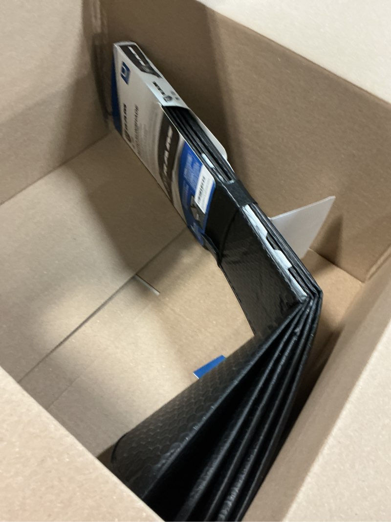 Condition photo showing As Is for plasticolor 003860r01 ram logo black matte finish front windshield accordion sunshade