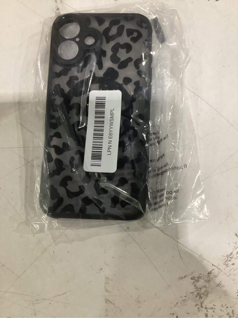 Condition photo showing New/Like New for for iphone 16 plus magsafe case, magnetic black leopard design cute soft tpu shockproof protective for girls women phone cover iphone 16 plus case flower 1