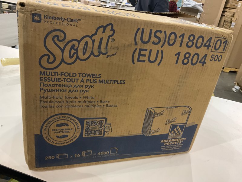 Scott brand multi-fold towels 