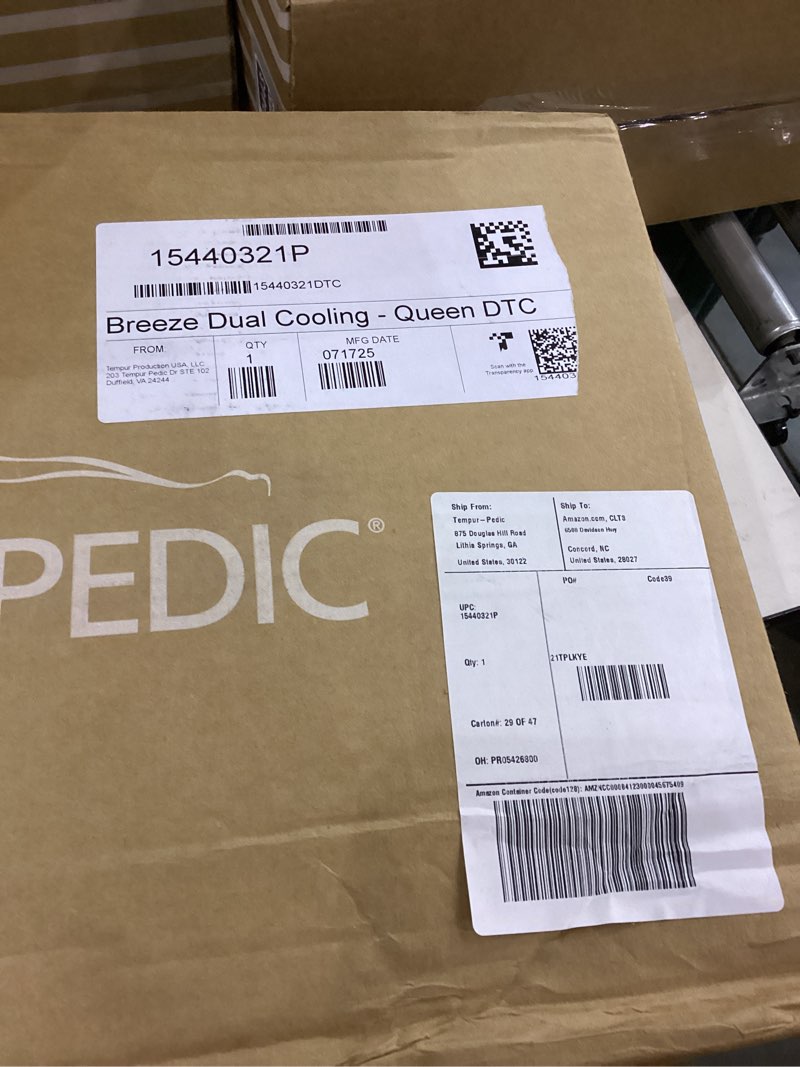 Tempurpedic queen pillow