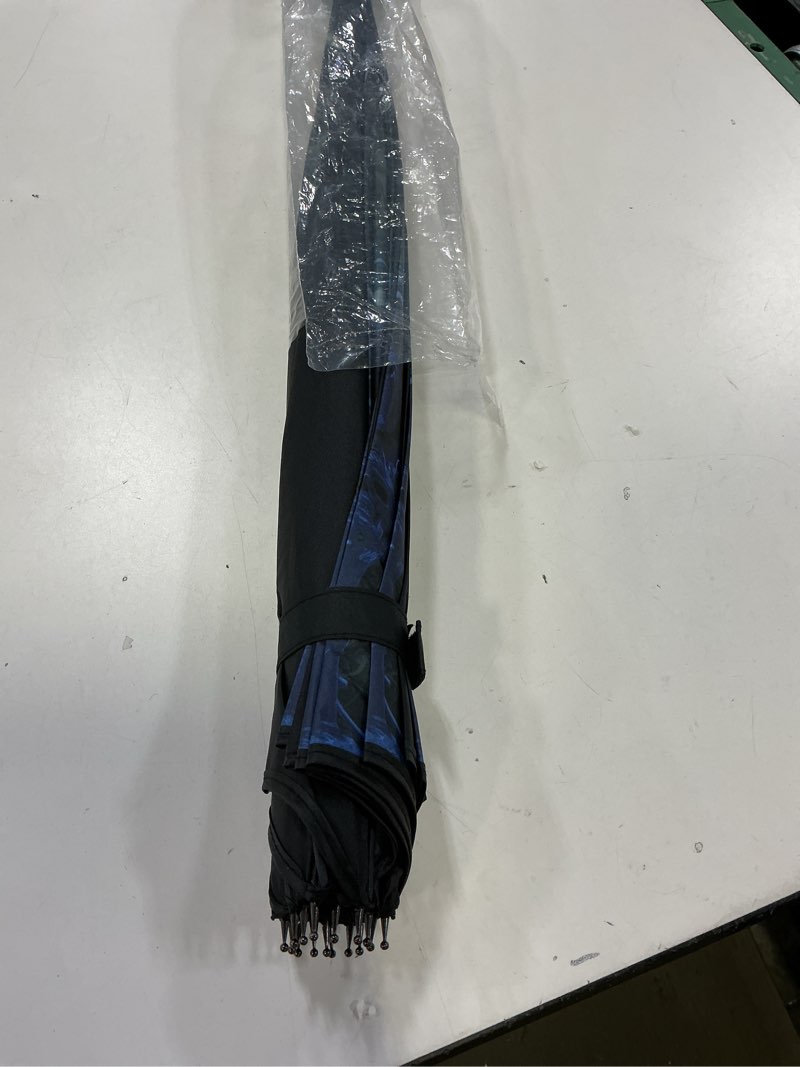 Condition photo showing Good Condition for Pagoda Umbrella - Artisan Design with Bat Wing Scalloped Edges, Full Size Waterproof Windproof UV Protection Gothic Parasol with Carry Case Time Lord