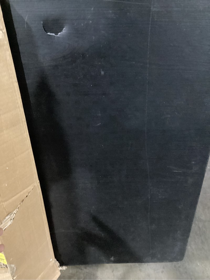 Condition photo showing As Is for (Used in good condition)(incomplete sold as is)Cosco Outdoor Living 88180BGY1E Cosco Outdoor Patio Storage, Extra Large, 180 Gallons, Charcoal Deck Box, Black/Gray