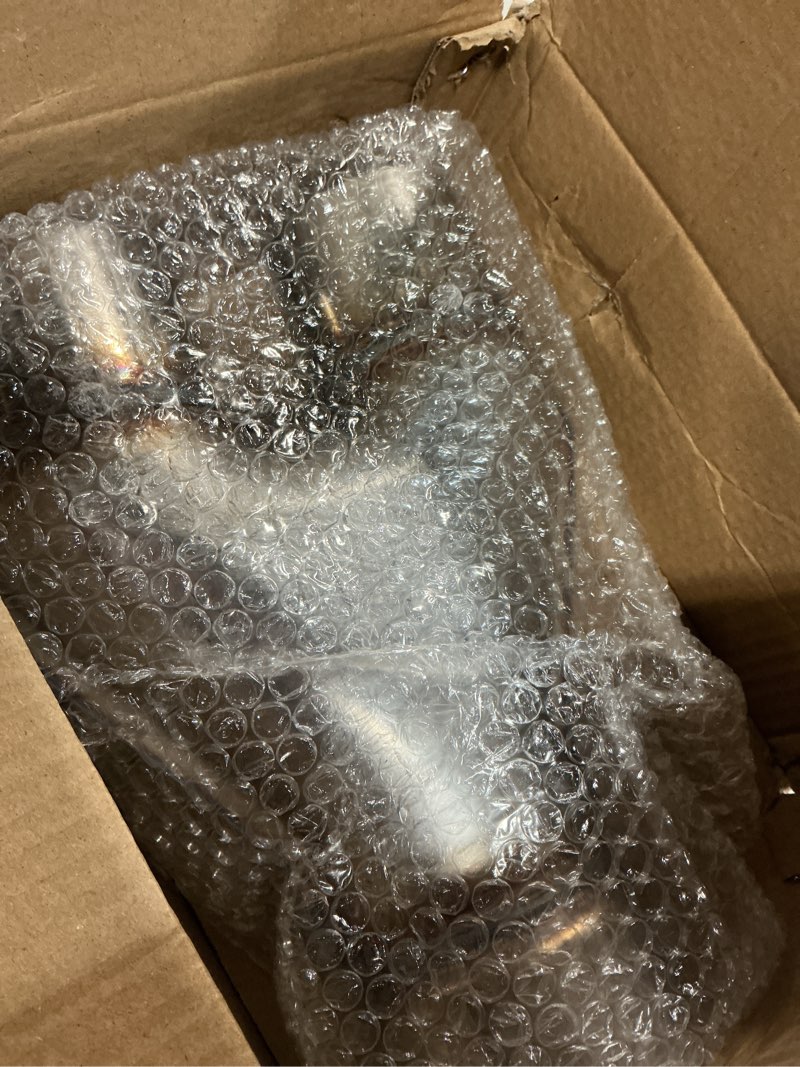 Condition photo showing Good Condition for t409 stainless steel y pipe 3'' inch id single to 2.5'' inch id dual stamped exhaust adapter connector, overall length: approx. 10", universal 3" single to 2.5" dual
