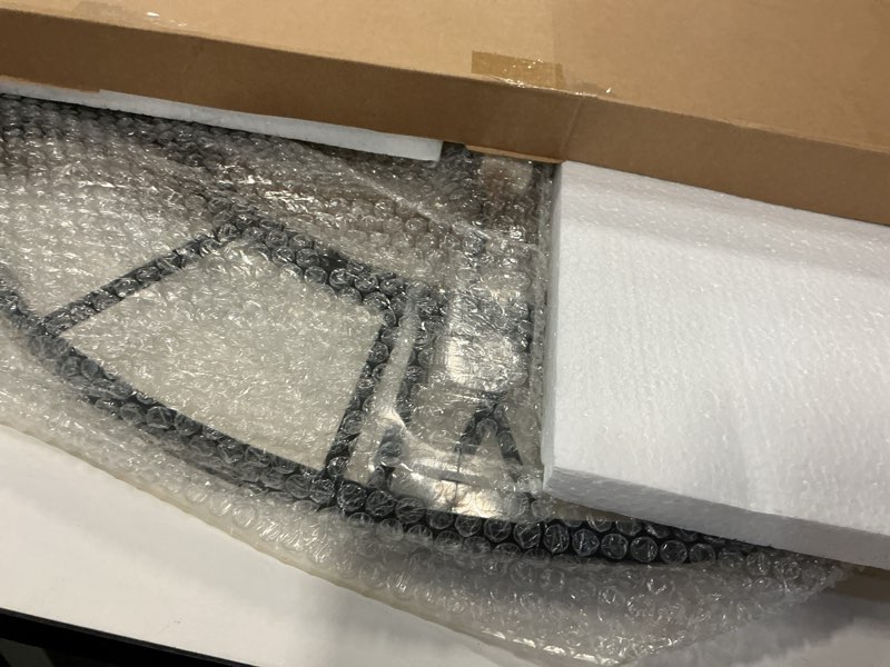 Condition photo showing New/Like New for 30 Inch Extra Large Giant Wall Clock,Oversized Round Silent Vintage Industrial Black Metal Farmhouse Big Roman Numeral Wall Clocks for Living Room,Kitchen,Bedroom Home Decor Black Roman 30 inch