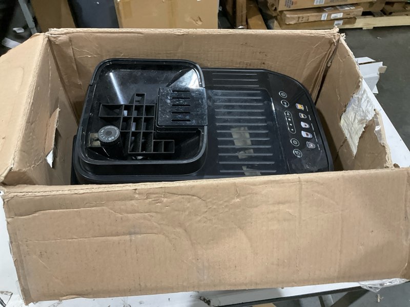 Condition photo showing As Is for De'Longhi Magnifica Start Automatic Espresso Machine with Auto Milk Frother & Built in Grinder - 5 One-Touch Recipes, Easy-to-Clean, Home Barista Coffee Maker for Lattes, Cappuccino, Iced Coffee -Start Black