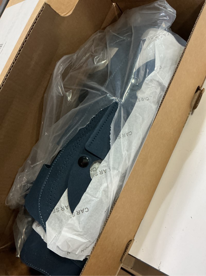 Condition photo showing Good Condition for Drive Series Front Row Set Seat Covers Universal for Cars Trucks SUV, Navy Blue, CA-SC-Drive-F-NB Drive Series Front Row Navy Blue