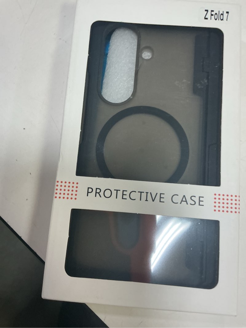 Condition photo showing New/Like New for spidercase only designed for samsung galaxy z fold 7 case,built-in [screen protector] [hinge protection] [kickstand] full body protective phone case for galaxy z fold 7 - black