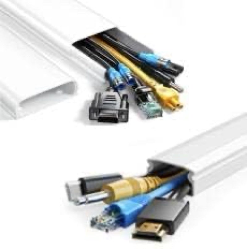 Yecaye 125in CMC02 Cord Hider and 47in CMC08 Cord Hider