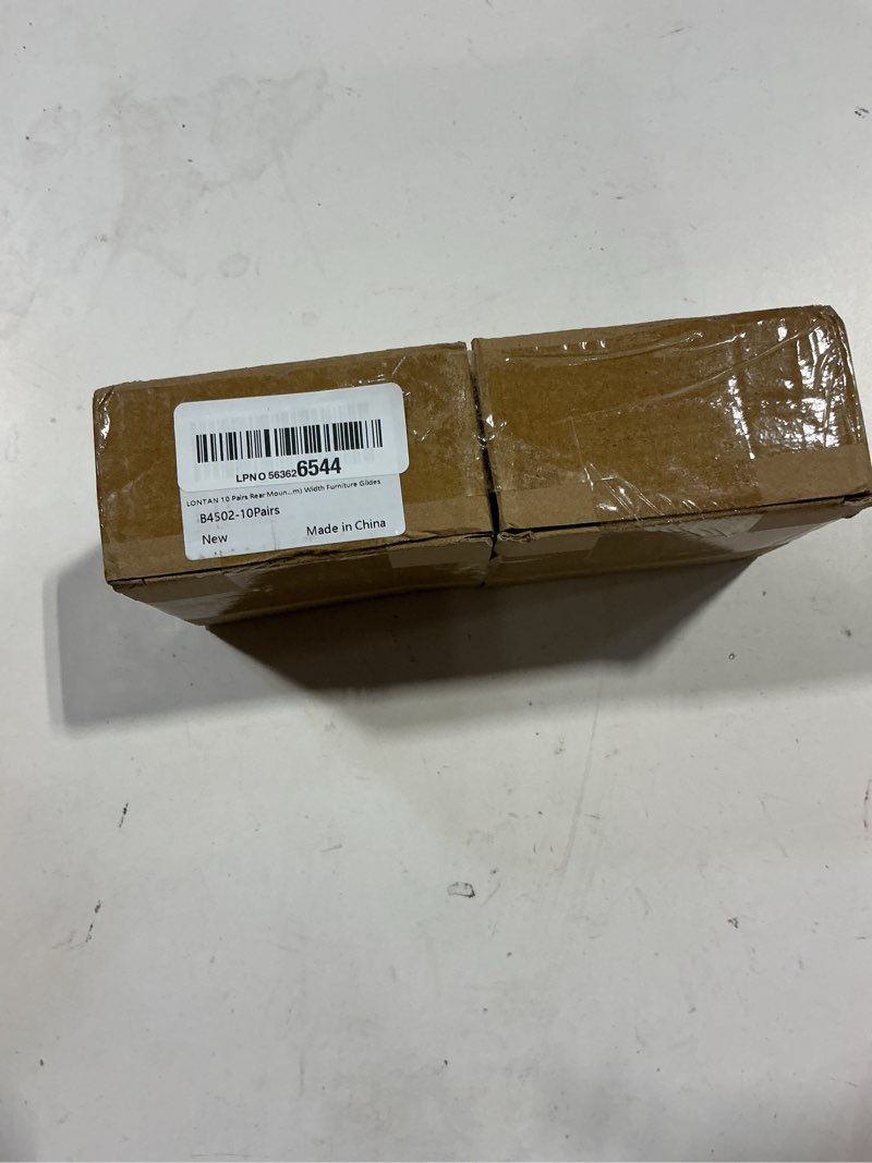 Condition photo showing Good Condition for lontan 10 pairs rear mounting brackets for drawer slide - b4502 cabinet drawer bracket for face frame cabinets kitchen replacement parts for 1.77 inch(45mm) width furniture gildes silver 1.77 inch - mounting bracket 10